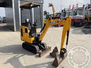 Mini bageri, JCB 16C-1 - 2022 LETNIK - 990 DELOVNIH UR