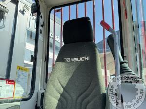 Damperi damperi guseničari, TAKEUCHI TCR50 - 2017 LETNIK - 2405 DELOVNIH UR