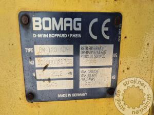 Valjci tandem valjak, BOMAG BW 120 AD-4 - 2005 LETNIK - 2325 UR