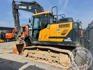 Bageri gusjeničari, HYUNDAI HX220AL - POWERTILT - 2023 LETNIK - 1155 UR
