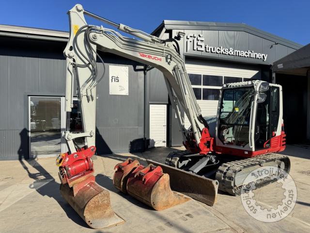 Mini bageri, TAKEUCHI TB290-2 - 2022 LETNIK - POWERTILT - 3X ŽLICA - 945
