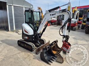 Mini bageri, BOBCAT E35Z - 2021 LETNIK - 1740 UR - POWERTILT -4X ŽLICA