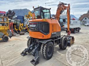 Bageri na kotačima, Ostali DX100W-7 - POWERTILT - 4X ŽLICE - STABILIZATORJI