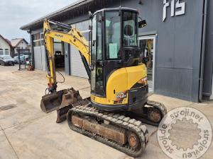 Mini bageri, YANMAR VIO57-U – LETNIK 2016 – 6100 UR - 2X ŽLICA