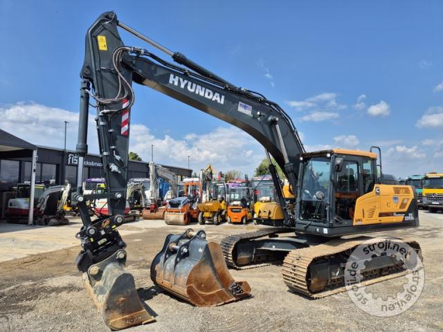 Bageri gusjeničari, HYUNDAI HX220AL - POWERTILT - 2023 LETNIK - 1155 UR