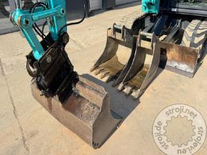Mini bageri, KOBELCO SK85MSR-7 – POWERTILT – 3X ŽLICE – LETNIK 2020