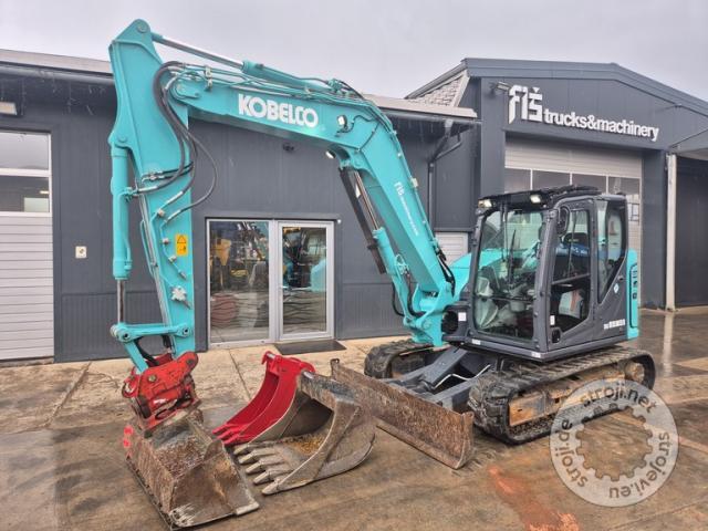 Mini bageri, KOBELCO SK85MSR-7 - POWERTILT - 3X ŽLICE - LETNIK 2019