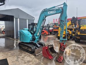 Mini bageri, KOBELCO SK85MSR-7 - POWERTILT - 3X ŽLICE - LETNIK 2019