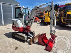 Mini bageri, TAKEUCHI TB235-2 - POWERTILT - LETNIK 2019 - 3X ŽLICE
