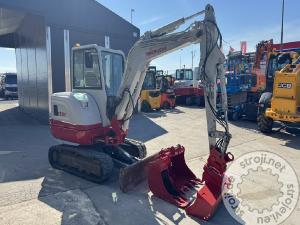 Mini bageri, TAKEUCHI TB240 - POWERTILT - 3X ŽLICE - LETNIK 2017