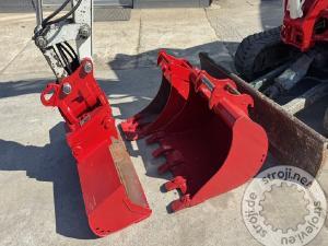 Mini bageri, TAKEUCHI TB240 - POWERTILT - 3X ŽLICE - LETNIK 2017