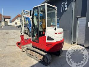 Mini bageri, TAKEUCHI TB240 - POWERTILT - 3X ŽLICE - LETNIK 2017