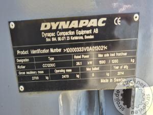 Valjci tandem valjak, DYNAPAC CC1200C - LETNIK 2014 - 1500 DELOVNIH UR