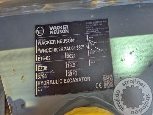 Mini bageri, WACKER NEUSON EZ36 - POWERTILT - 4X ŽLICE - LETNIK 2021