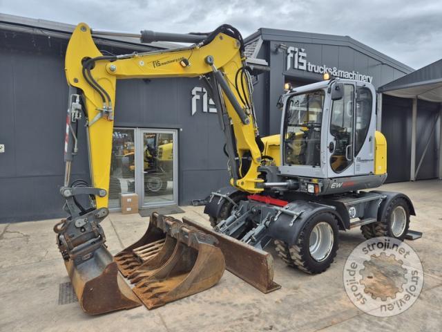 Bageri na kotačima, WACKER NEUSON EW100 - POWERTILT - 4X ŽLICE - 2019