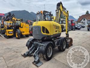 Bageri na kotačima, WACKER NEUSON EW100 - POWERTILT - 4X ŽLICE - 2019