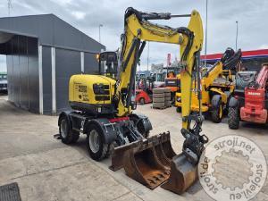 Bageri na kotačima, WACKER NEUSON EW100 - POWERTILT - 4X ŽLICE - 2019
