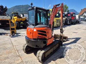 Mini bageri, KUBOTA KX057-4 - LETNIK 2015 - 3X ŽLICE - 5480 UR