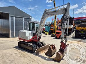 Mini bageri, TAKEUCHI TB175 - LETNIK 2006 - 12090 DELOVNIH UR - 2X ŽLICI