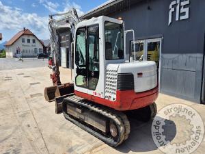 Mini bageri, TAKEUCHI TB175 - LETNIK 2006 - 12090 DELOVNIH UR - 2X ŽLICI