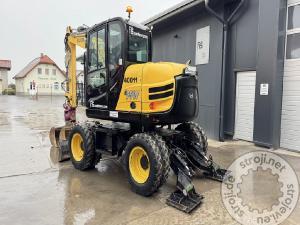 Bageri na kotačima, YANMAR B95W - POWERTILT - 3X ŽLICA - 4715 UR