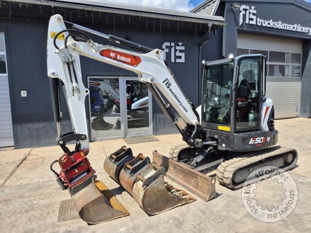 Mini bageri, BOBCAT E50Z - POWERTILT - LETNIK 2021 - 1465 DELOVNIH UR 