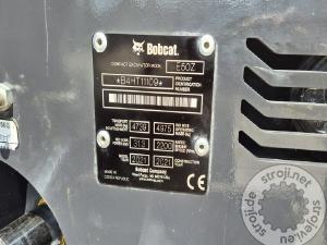 Mini bageri, BOBCAT E50Z - POWERTILT - LETNIK 2021 - 1465 DELOVNIH UR 