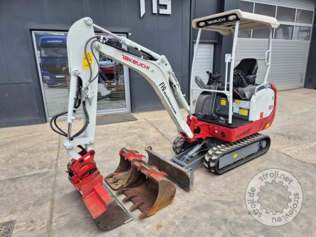 Mini bageri, TAKEUCHI TB216 - POWERTILT - LETNIK 2024 - 400 DELOVNIH UR 
