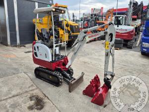 Mini bageri, TAKEUCHI TB216 - 2019 LETNIK - 3X ŽLICE