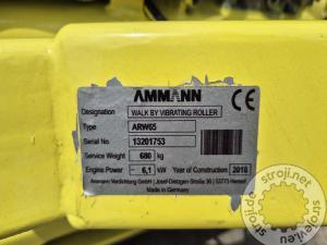 Valjci ostalo, AMMANN ARW65 - LETNIK 2018 - 340 DELOVNIH UR