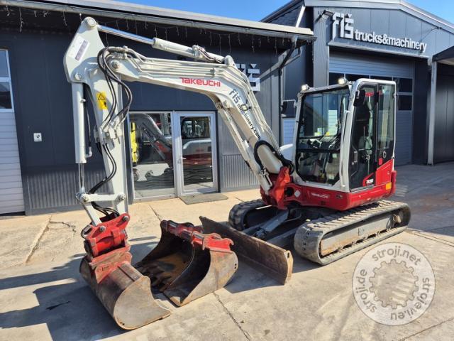 Mini bageri, TAKEUCHI TB260 - POWERTILT - 3X ŽLICE - LETNIK 2020