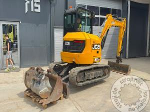 Mini bageri, JCB 50Z-2 - 5X ŽLICE - LETNIK 2023 - 1400 UR