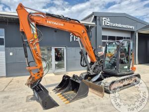 bageri gusjeniari hitachi zx85usb 6 2022 letnik 1780 ur 3x lica