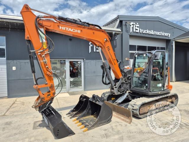 Bageri gusjeničari, HITACHI ZX85USB-6 - 2022 LETNIK - 1780 UR - 3X ŽLICA