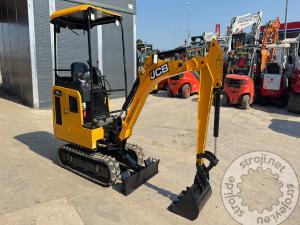 Mini bageri, JCB 16C-1 - LETNIK 2022 - 950 DELOVNIH UR