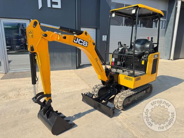 Mini bageri, JCB 16C-1 - LETNIK 2022 - 950 DELOVNIH UR