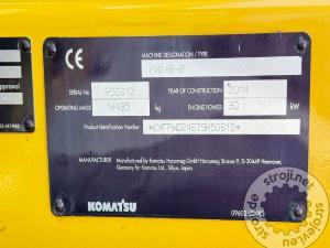 Bageri na kotačima, KOMATSU PW148-8 - TILTROTATOR - LETNIK 2014 - 2X ŽLICA
