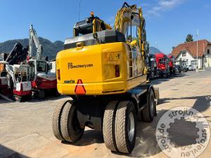 Bageri na kotačima, KOMATSU PW148-8 - TILTROTATOR - LETNIK 2014 - 2X ŽLICA