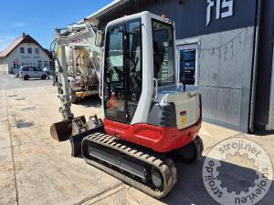 Mini bageri, TAKEUCHI TB250 - 2016 LETNIK - 2535 UR - POWERTILT