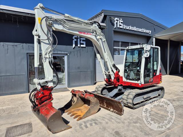 Mini bageri, TAKEUCHI TB290-2 - POWERTILT - LETNIK 2023 - 930 UR