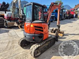 Bageri gusjeničari, KUBOTA U55-4 - 2017 LETNIK - POWERTILT - 5355 UR