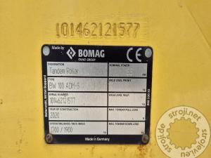 Valjci tandem valjak, BOMAG BW 100 ADM-5 - LETNIK 2020 - 685 DELOVNIH UR