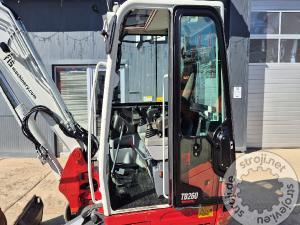 Mini bageri, TAKEUCHI TB260 - POWERTILT - 3X ŽLICA - LETNIK 2020