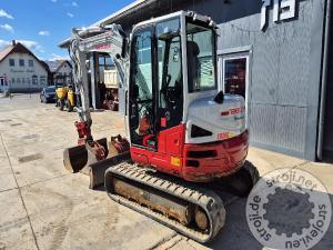 Mini bageri, TAKEUCHI TB260 - POWERTILT - 3X ŽLICA - LETNIK 2020