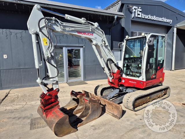 Mini bageri, TAKEUCHI TB260 - POWERTILT - 3X ŽLICA - LETNIK 2020