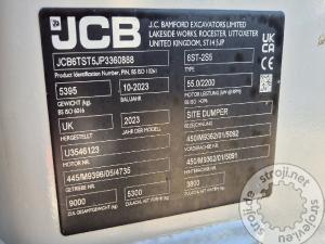 Damperi damper, JCB 6ST-2S5 - LETNIK 2023 - 475 DELOVNIH UR - KAMERA